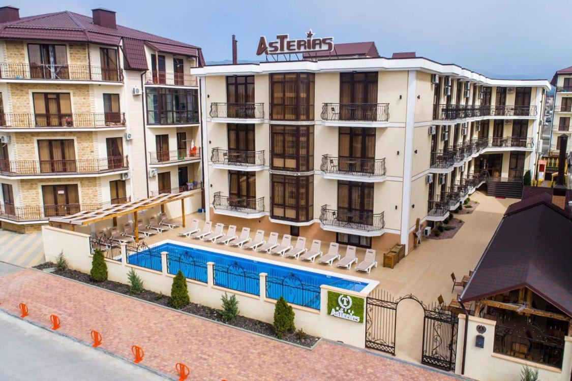 Отдых База отдыха AsTerias - Фасад отеля, территория