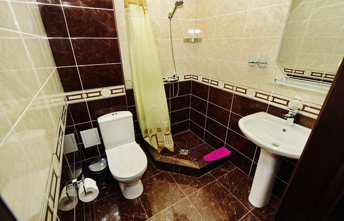 Отдых База отдыха AsTerias - Номер 4-местный, санузел