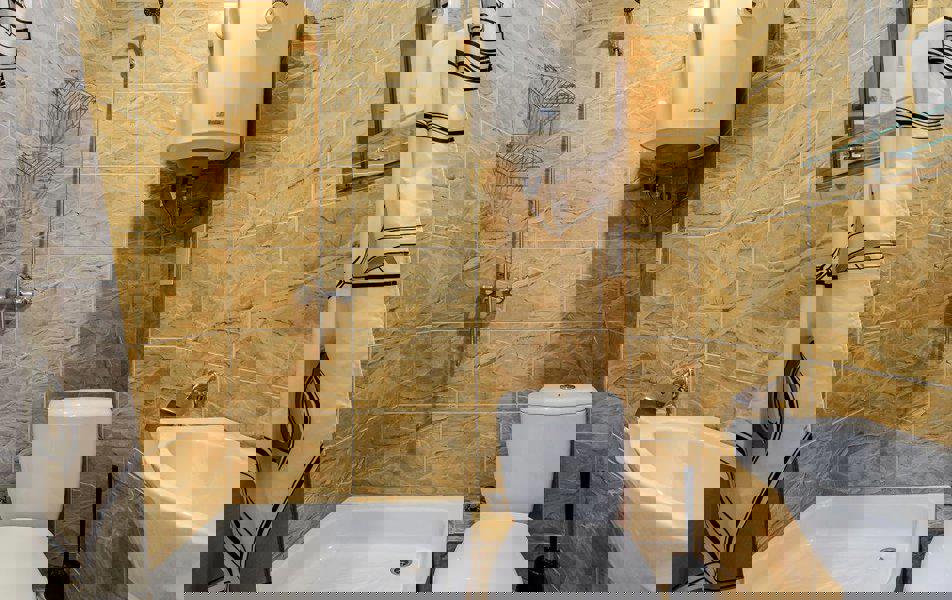 Отдых Отель Ателика Лесная бухта - Номер Эконом 2-местный, санузел