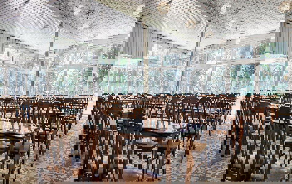 Отдых Отель Ателика Лесная бухта - Столовая