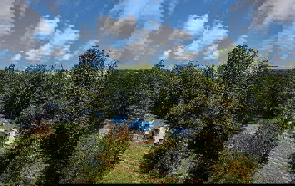 Отдых Отель Ателика Лесная бухта - Территория, гостевые домики