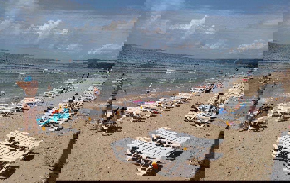 Отдых Отель Ателика Лесная бухта - Пляж отеля