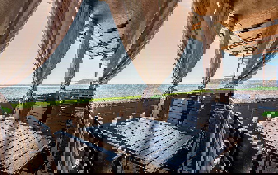 Отдых Отель Ателика Лесная бухта - Кафе на пляже