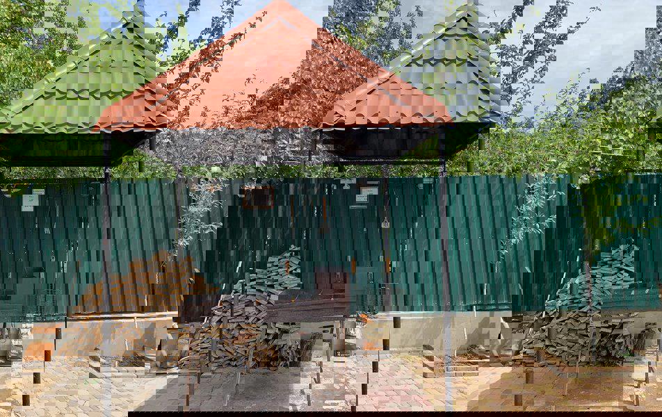 Отдых Гостевой дом Лагуна - Территория, мангальная зона