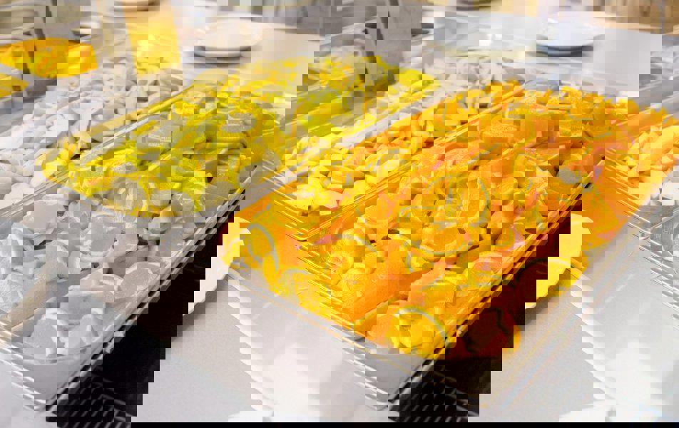 Отдых Отель Ателика Гранд Оазис - Основной ресторан, шведская линия