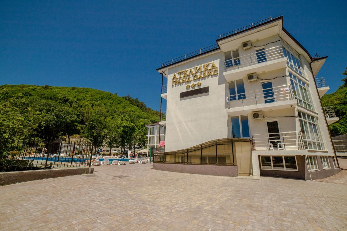 Отдых Отель Ателика Гранд Оазис - Фасад отеля