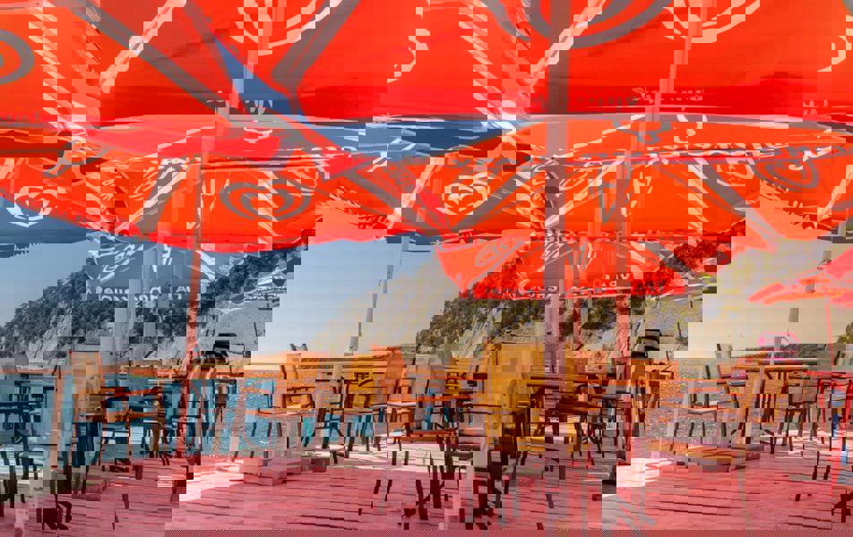 Отдых Отель Ателика Гранд Оазис - Пляж, кафе отеля