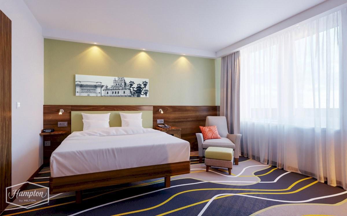 Отдых Отель Hampton by Hilton - Номер Double