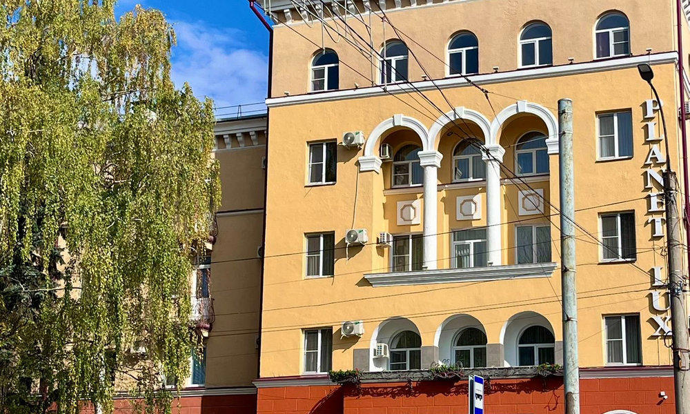 Отдых Отель Планета Люкс 3* - Фасад отеля