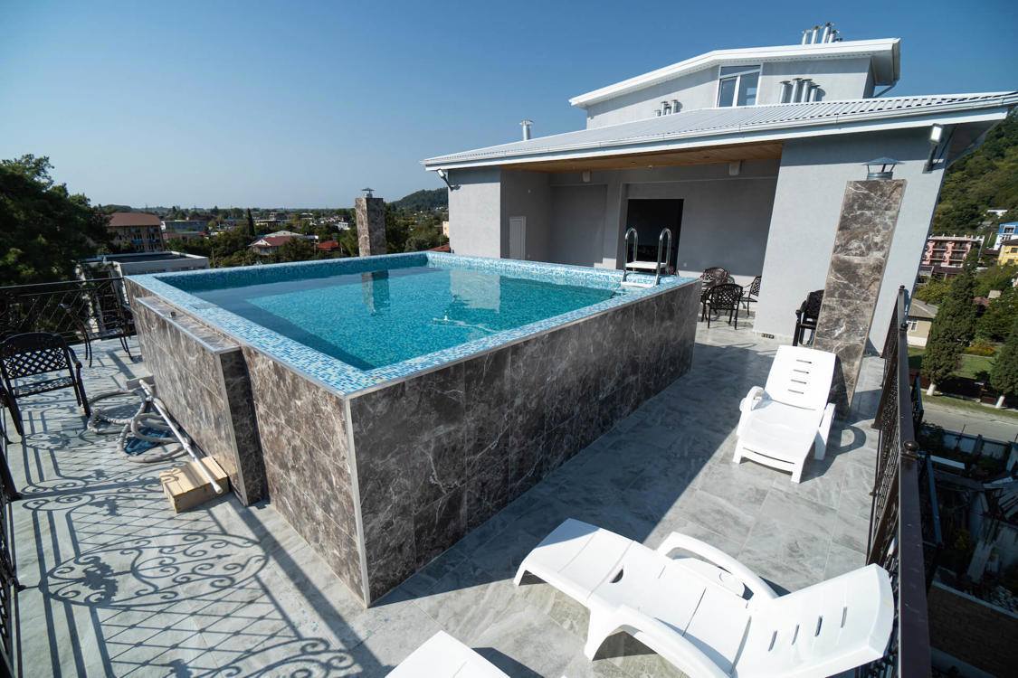 Отдых Отель Регина - Бассейн на крыше