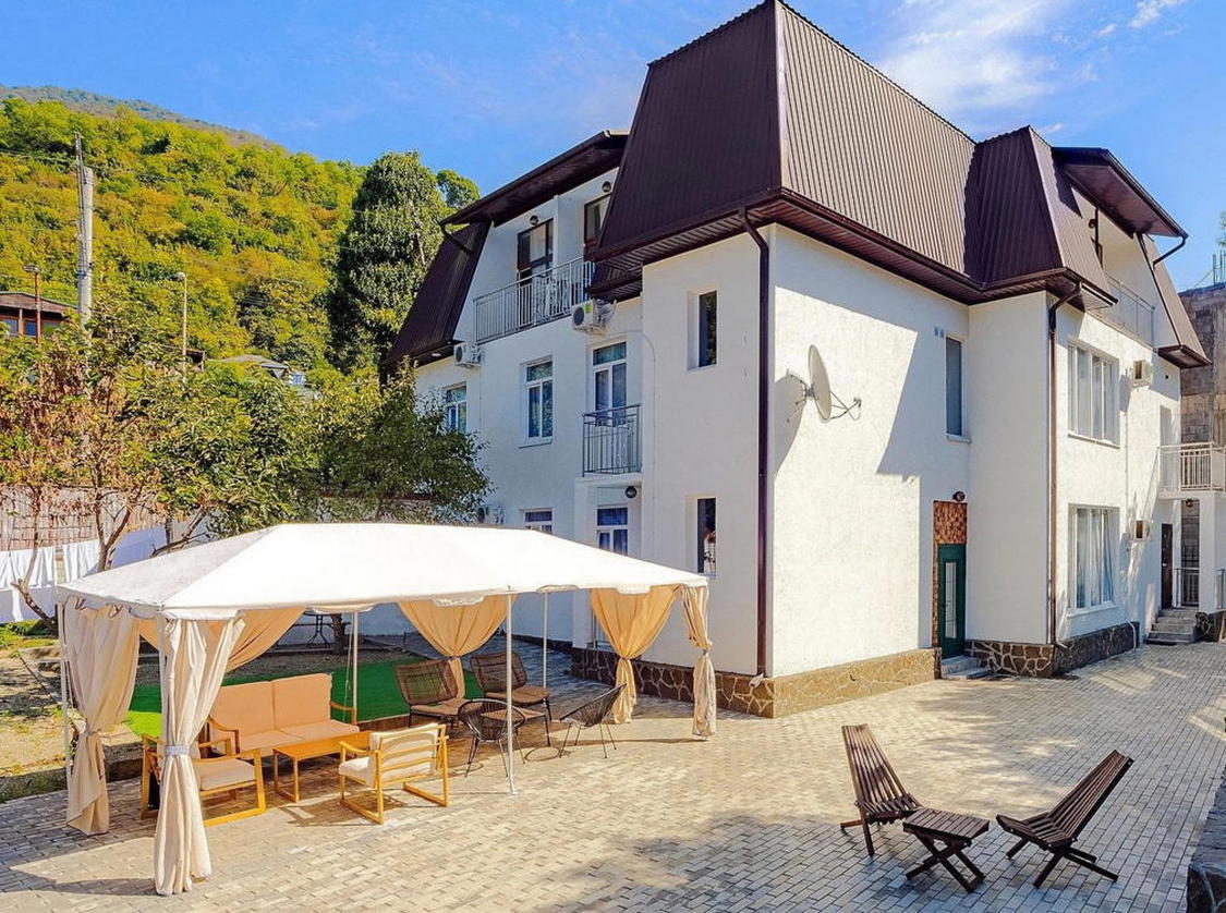 Отдых Отель Гости Кавказа - Фасад отеля