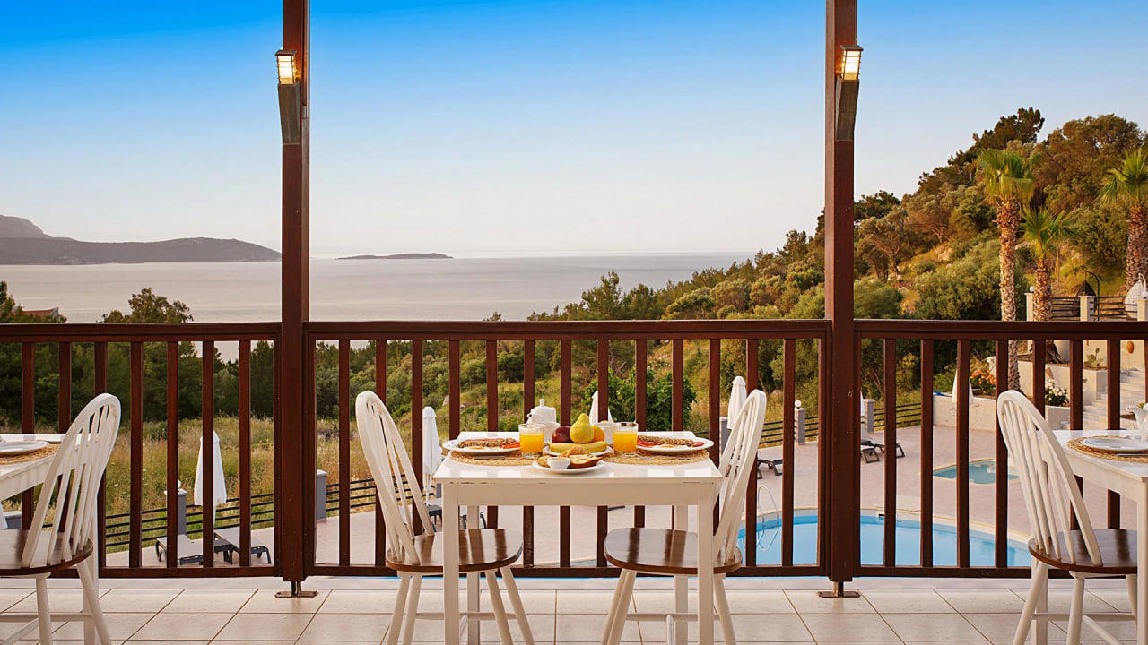 Отдых Отель Naftilos - Терраса