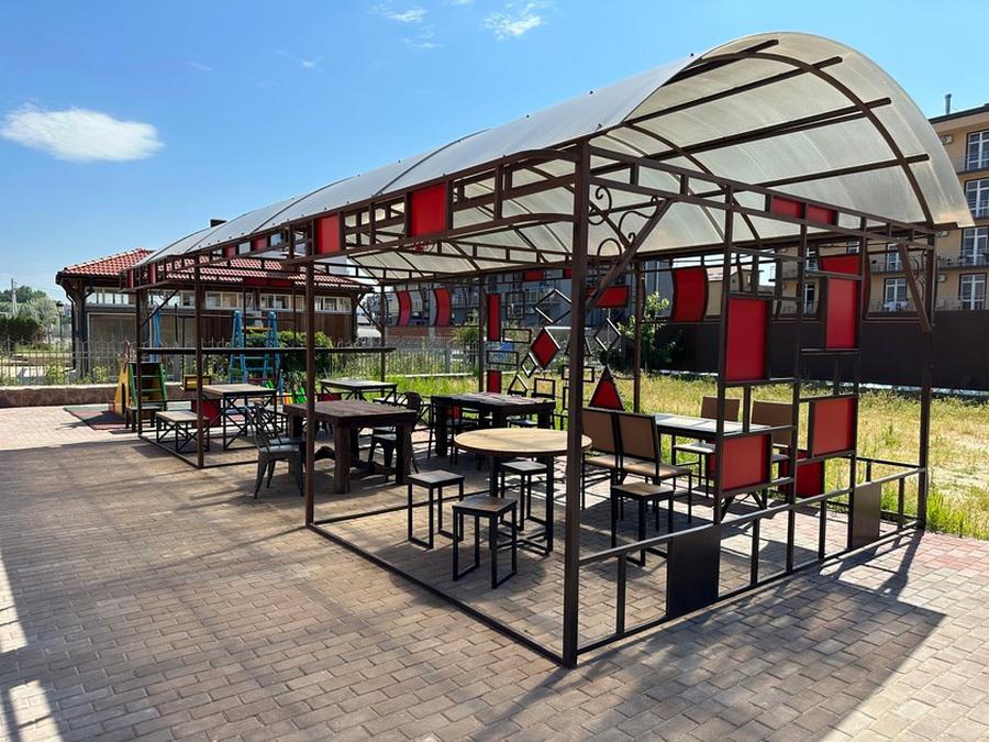 Отдых Гостевой дом Риф - Территория