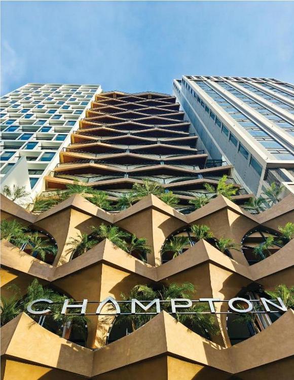 Отдых Отель Champton Nha Trang 4* - Фасад отеля