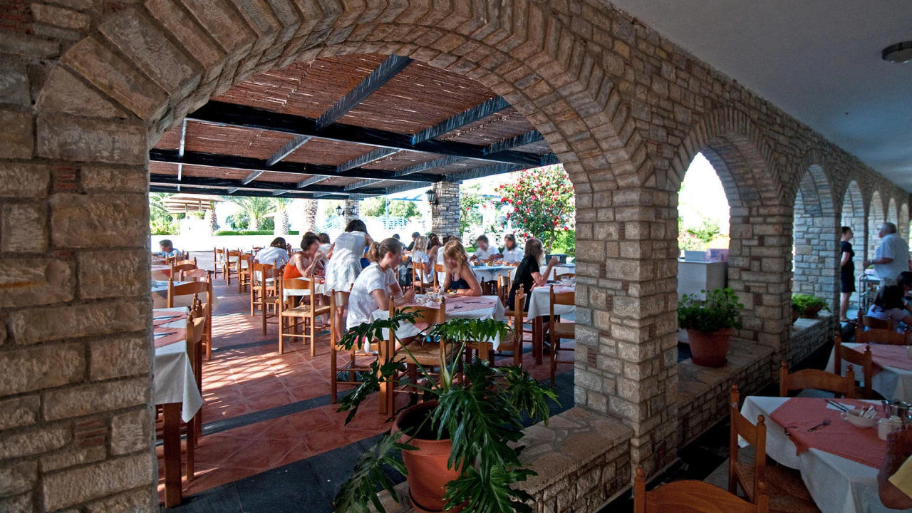 Отдых Отель Zefiros Beach - Ресторан