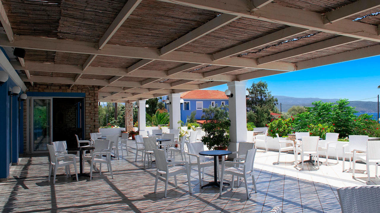 Отдых Отель Zefiros Beach - Терраса