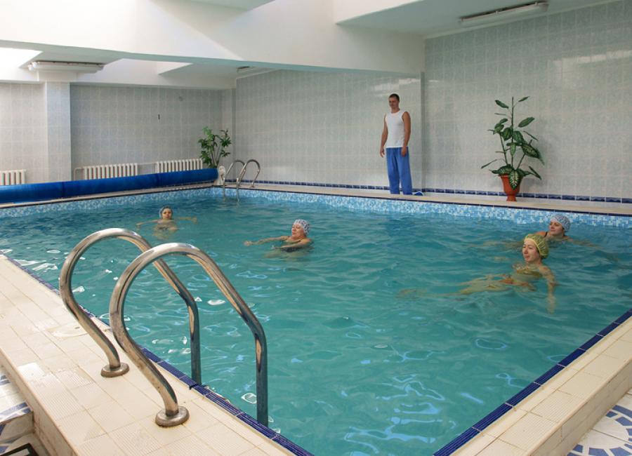 Отдых Санаторий Приморье - Бассейн