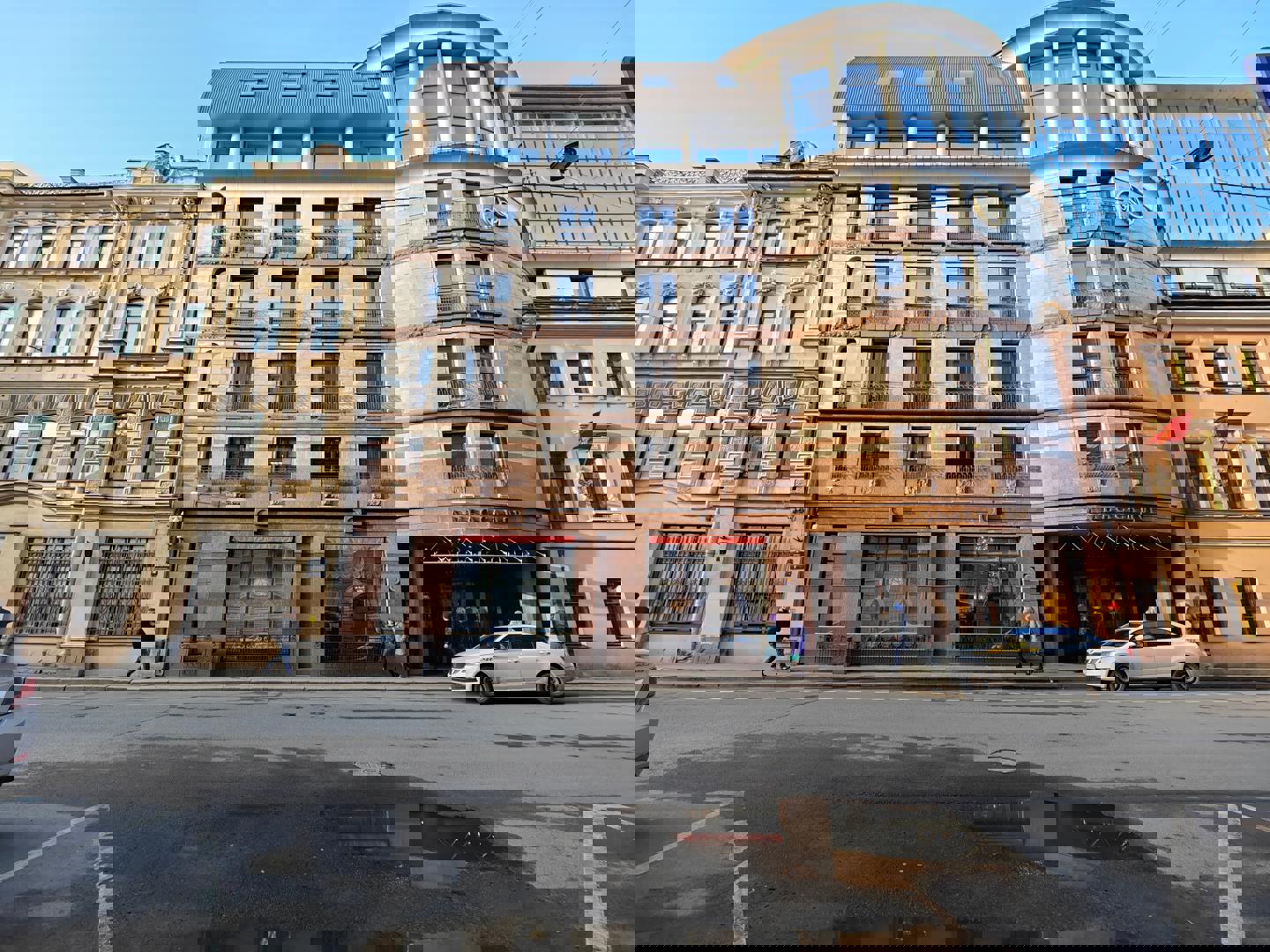 Отдых Отель Амбассадор - Фасад отеля