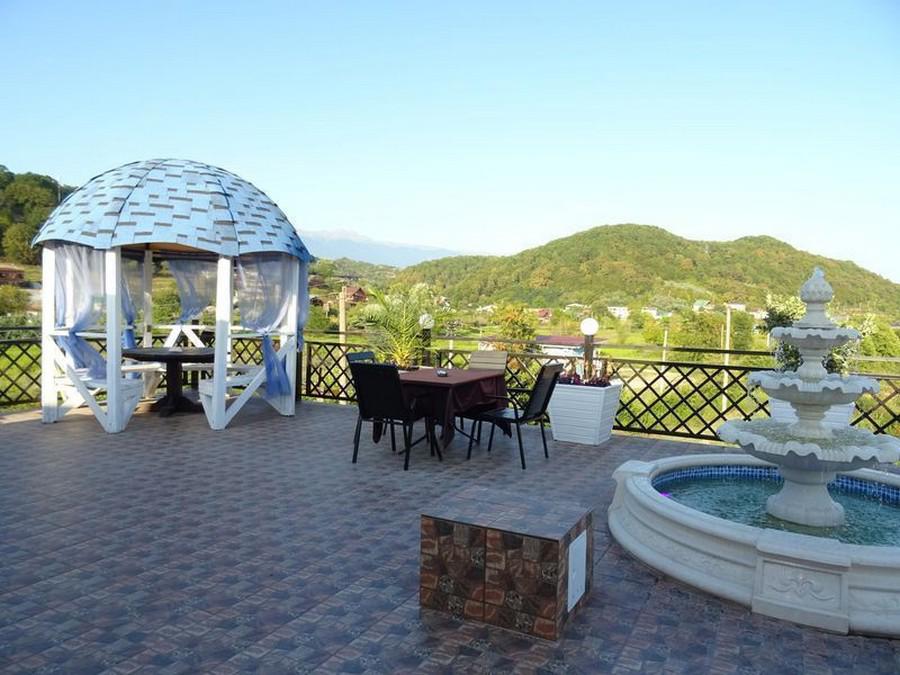 Отдых Отель У Дмитрия - Территория