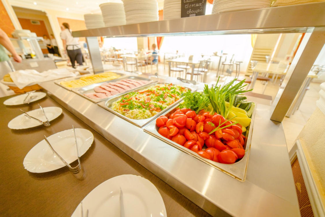 Отдых Отель Ателика Горизонт - Кафе шведский стол