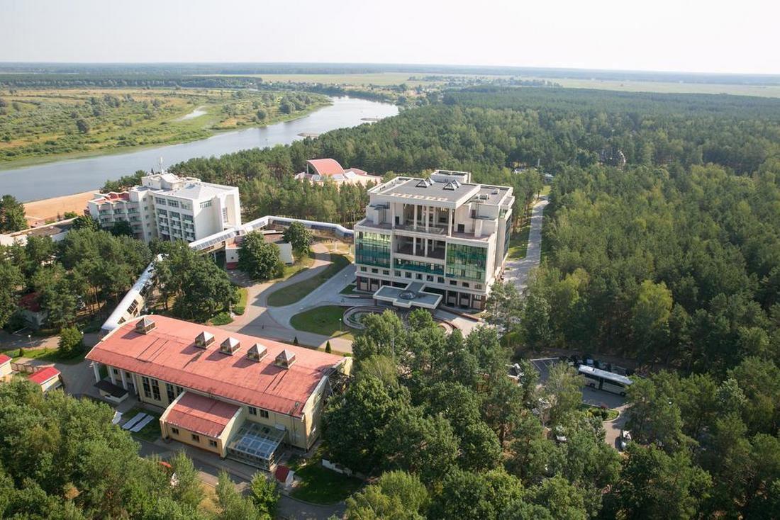 Отдых Санаторий Солнечный берег - общий вид санатория и его окрестности