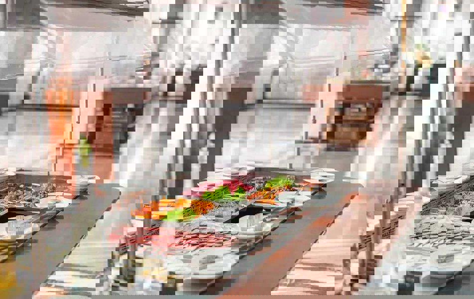 Отдых Санаторий Самшитовая роща - Ресторан, шведская линия