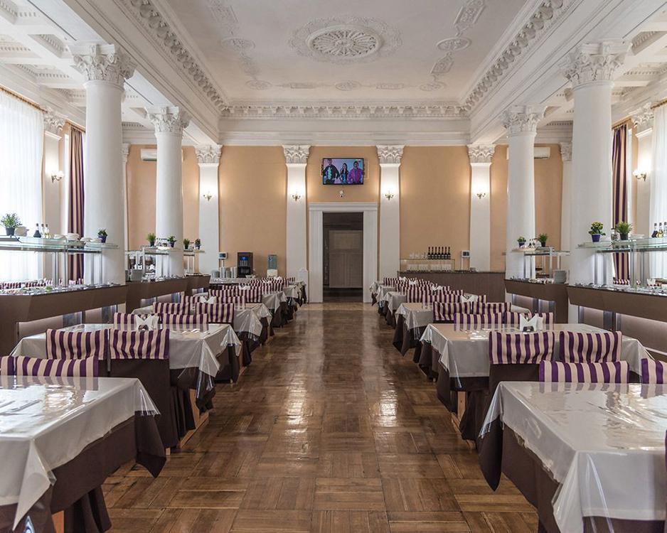 Отдых Санаторий Алушта - Столовая