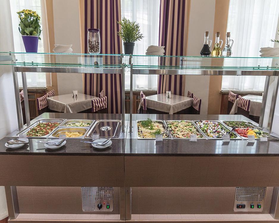 Отдых Санаторий Алушта - Столовая