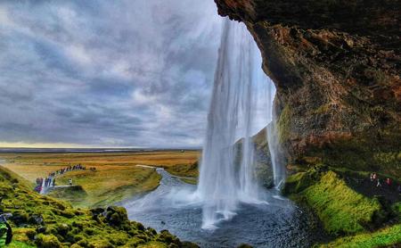 Тур Рейкьявик - водопад Сельяландсфосс - водопад Скоугафосс - Фото 1