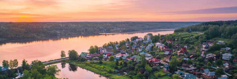 Автобусный тур Москва - Суздаль - Иваново - Плёс - Волгореченск - Кострома - Москва, выезд из Минскa