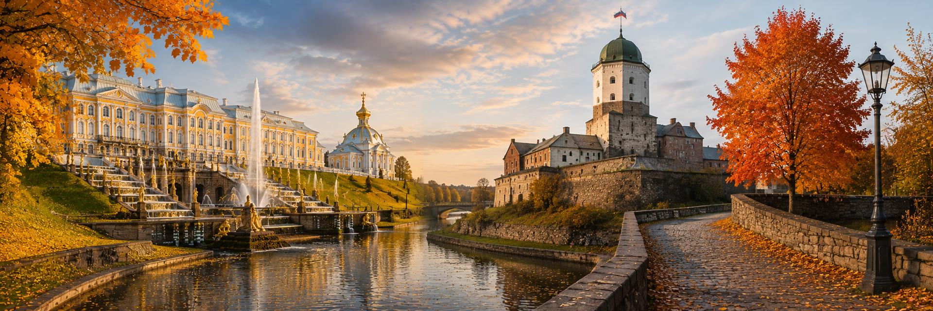 Тур Санкт-Петербург - Петергоф - Выборг, выезд из Гомеля, Минскa, Могилевa, Витебскa