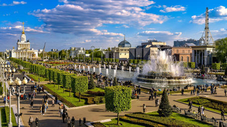 Тур Москва - Фото 6 Москва, ВДНХ, фонтан Каменный цветок