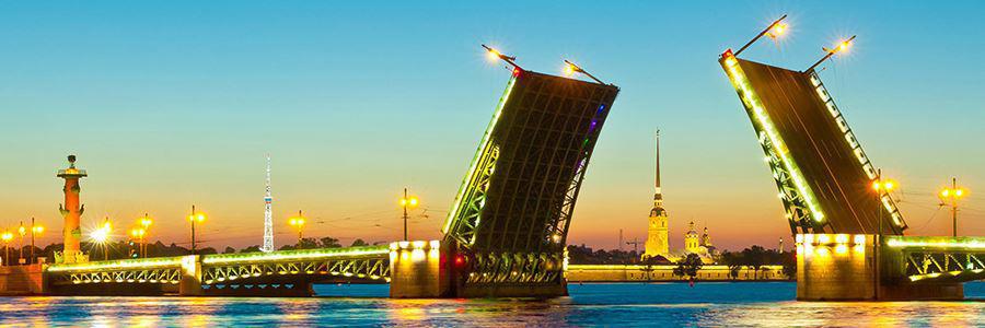 Автобусный тур Санкт-Петербург - Царское Село* - Рускеала* - Петергоф* - Кронштадт, выезд из Минскa