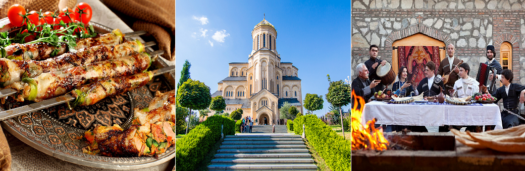 Автобусный тур Степанцминда - Ананури - Тбилиси - Сигнахи* - монастырь Бодбийский* - Мцхета* - Уплисцихе*, выезд из Минскa