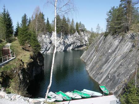Тур Санкт-Петербург - Петрозаводск - Рускеала - Петергоф - Кронштадт - Фото 8 горный парк Рускеала