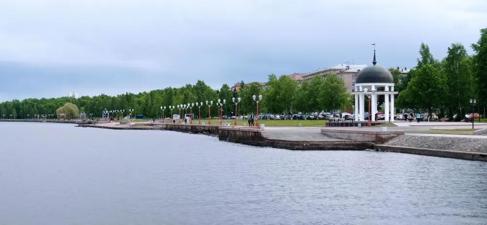 Тур Санкт-Петербург - Петрозаводск - Рускеала - Петергоф - Кронштадт - Фото 6 Онежская набережная