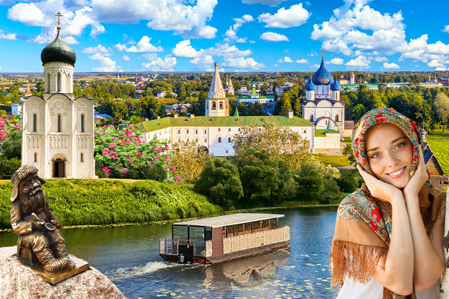 Автобусный тур Владимир - Суздаль - Боголюбово - Кострома, выезд из Гомеля